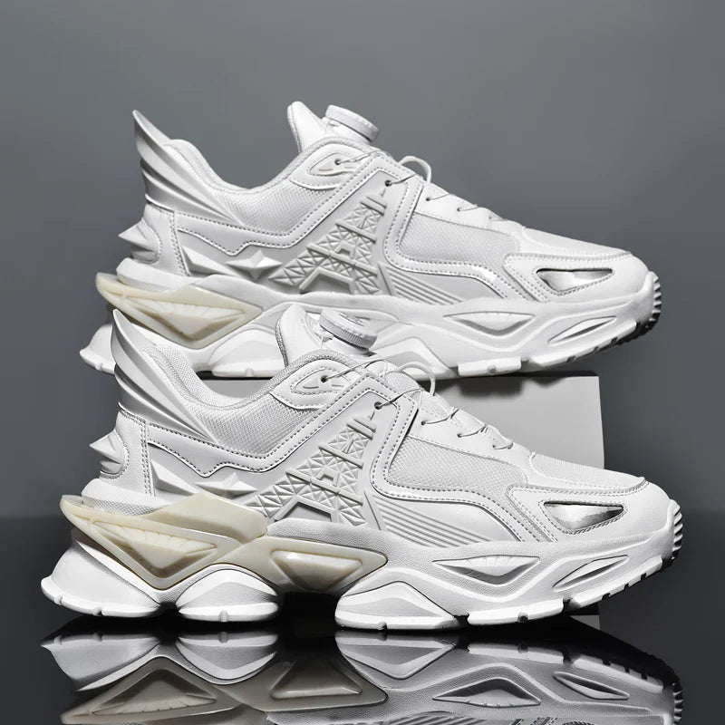 Men's Winter Boots - Warm Non-Slip Plush Sneakers for Men - Various Designs