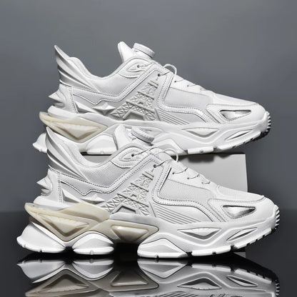 Men's Winter Boots - Warm Non-Slip Plush Sneakers for Men - Various Designs