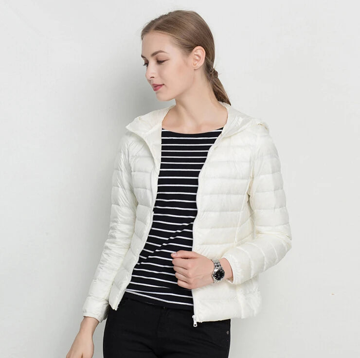 Women's Warm Slim Fit Zipper Jacket