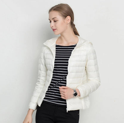 Women's Warm Slim Fit Zipper Jacket