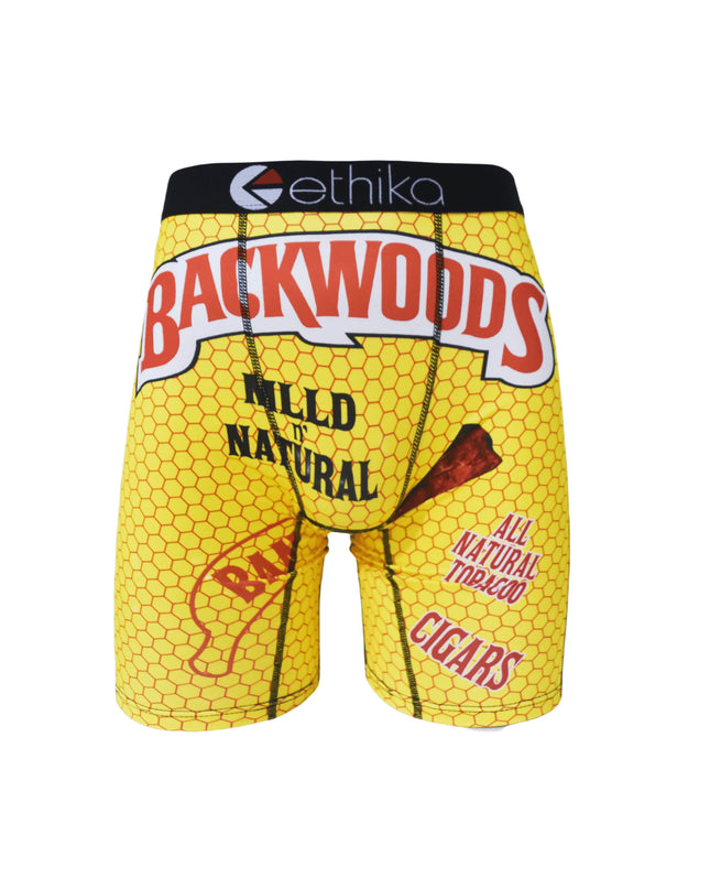 Ethika Men's Boxer Briefs - Breathable, Moisture-Wicking Underwear with Non-Ride-Up Fit and Chafe-Resistant Seams (S-XXXL)