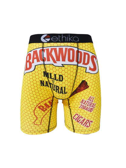 Ethika Men's Boxer Briefs - Breathable, Moisture-Wicking Underwear with Non-Ride-Up Fit and Chafe-Resistant Seams (S-XXXL)