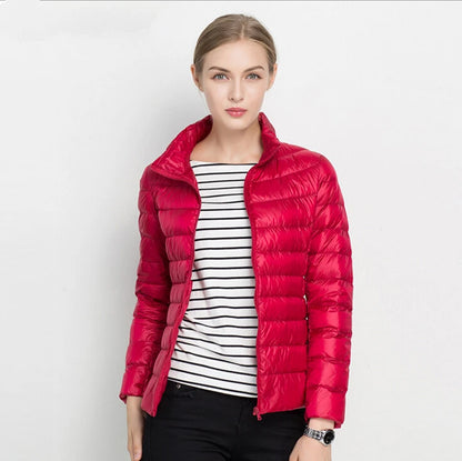 Women's Warm Slim Fit Zipper Jacket