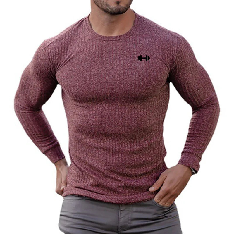 Men's Slim Fit Long Sleeve Fashion Knitted Sweater