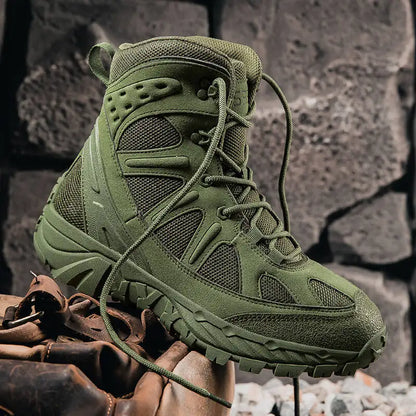 Men's Military Tactical Safety Boots – Durable Combat and Work Boots