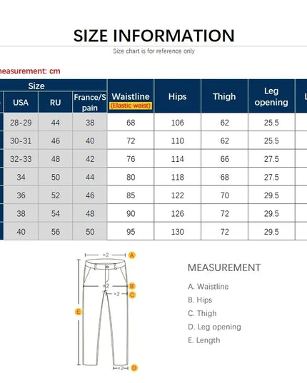 Men's Straight-Leg Joggers with Elastic Waist and Side Pockets