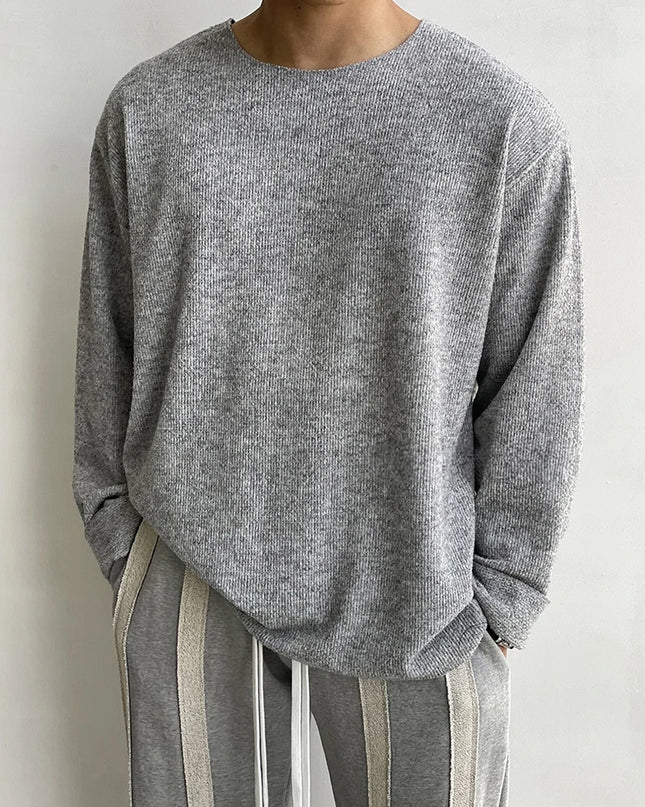 Men's Lightweight Casual Long-Sleeve Sweater