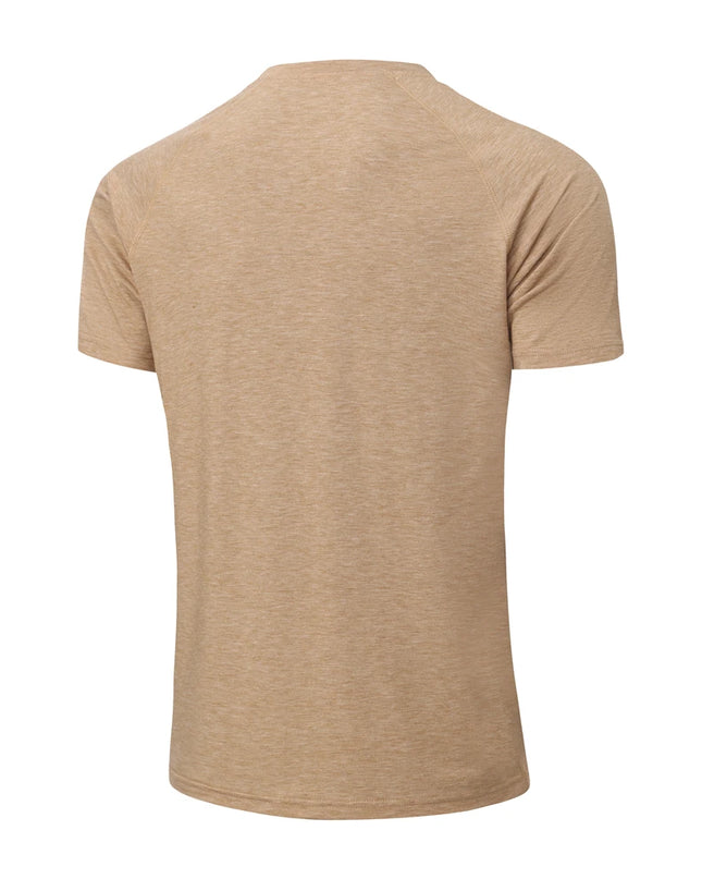 Men's Fleece Tight-Fit Long-Sleeved Sweater - Quick-Drying, Breathable, Highly Elastic