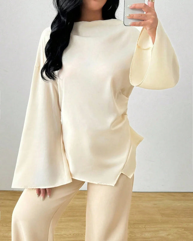Women's Elegant Casual Thin Flared Blouse