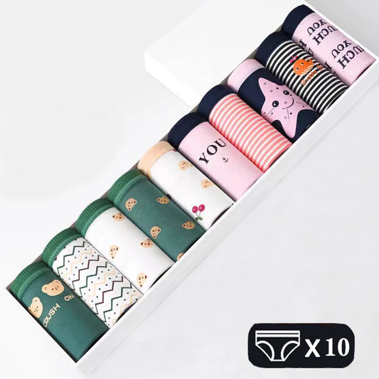 Women's Cotton Underwear - Variety of Prints and Designs