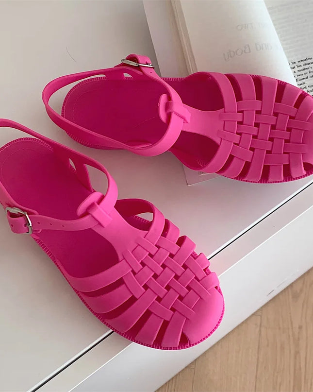 Women's Gladiator Style Summer PVC Sandals