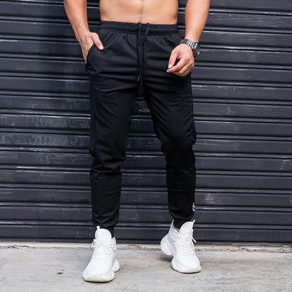 Men's Quick-Dry Sweatpants - Athletic Jogging Pants with Drawstring