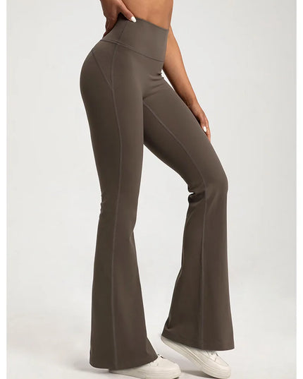 Women's High-Waisted Flared Leggings Pants