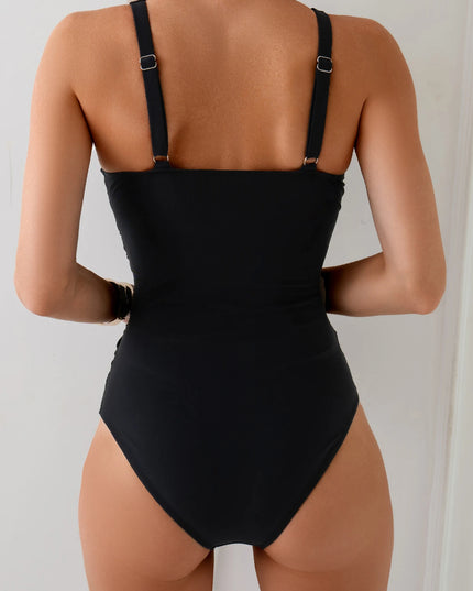 Women's One-Piece Swimsuit with Push-Up Effect