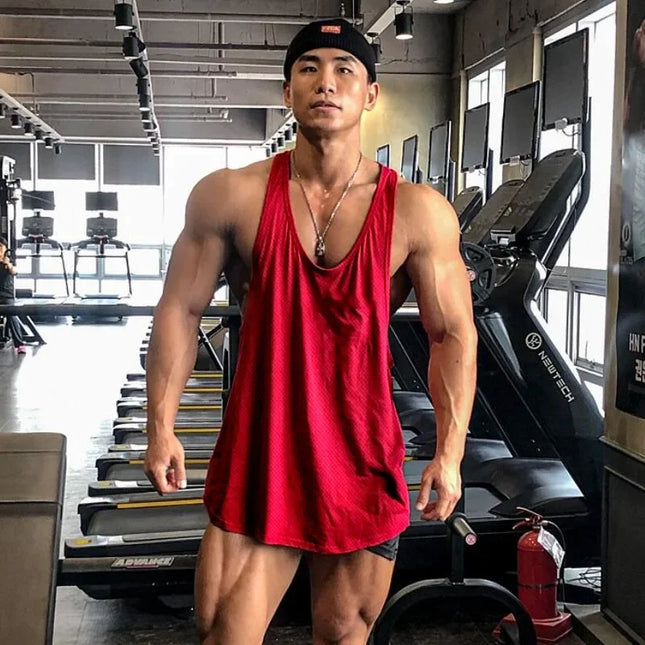 Mesh Vest Men's Tank Top