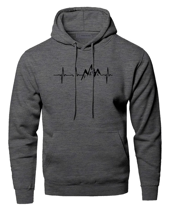 Men’s Loose Fit Hoodie Sweatshirt – Comfortable Casual Style