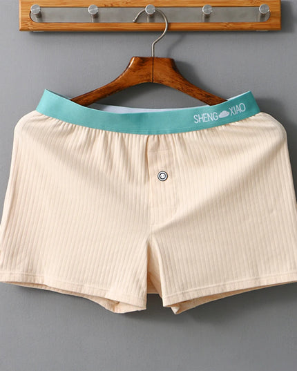 Men's Soft Cotton Shorts - Comfortable and Skin-Friendly Trunks
