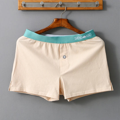 Men's Soft Cotton Shorts - Comfortable and Skin-Friendly Trunks