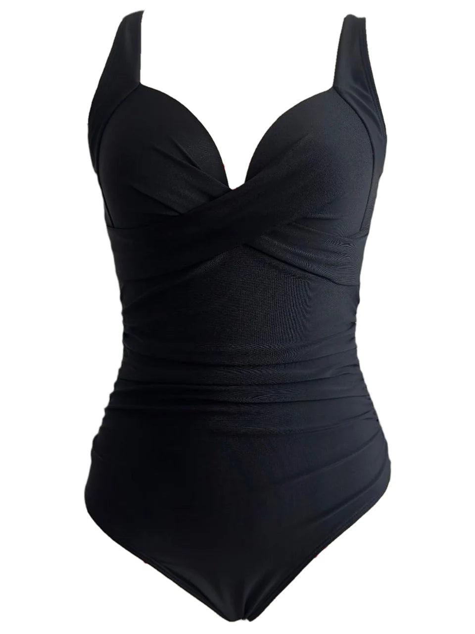 Elegant Ruched One-Piece Swimsuit for Women