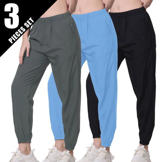 1-3 Piece Women's Thin Casual Sweatpants