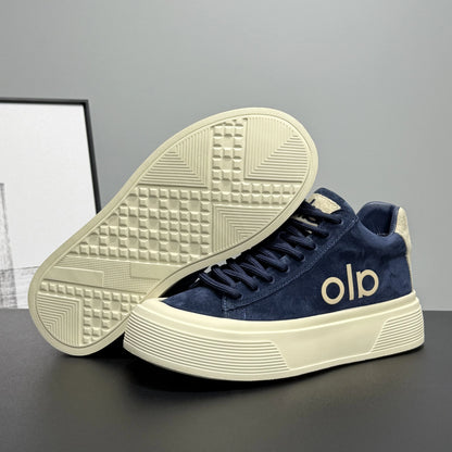 Lightweight Breathable Canvas Men's Sneakers Platform Shoes