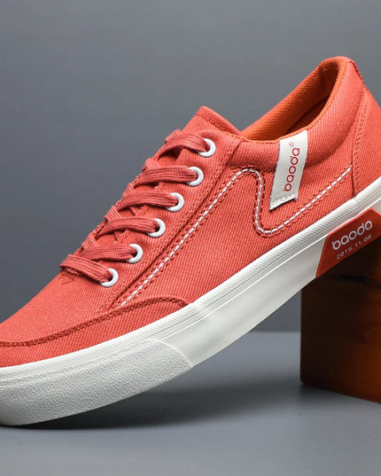 Breathable Men's Canvas Sneakers - Comfortable & Stylish Casual Shoes for Men