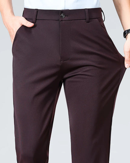 Men’s Slim-Fit Formal Trousers