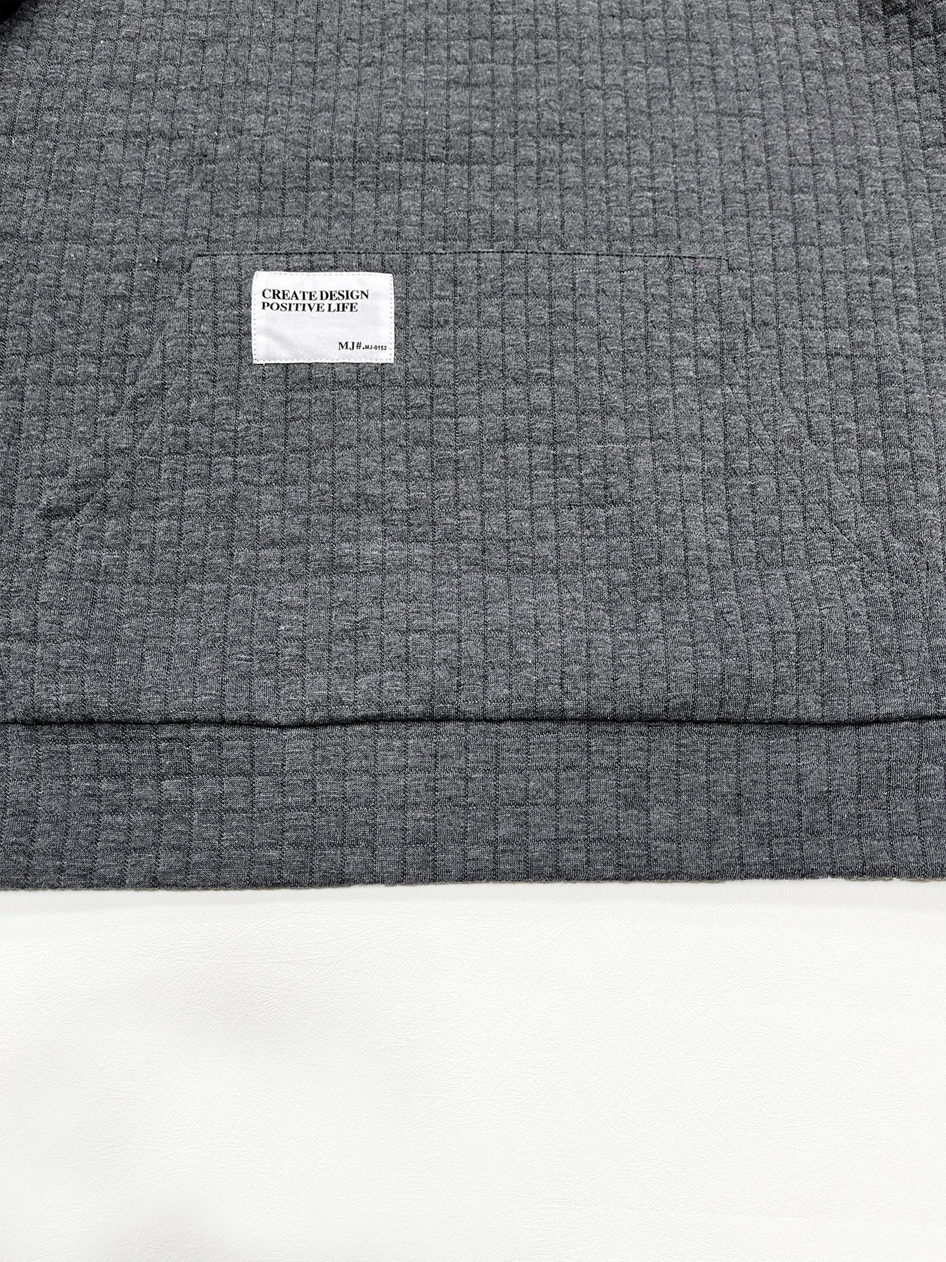 Women's Waffle Knit Hoodie Sweater - Loose Fit & Cozy Casual Sweatshirt