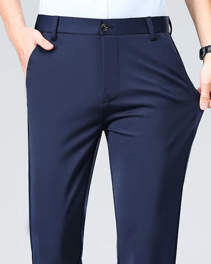 Men’s Slim-Fit Formal Trousers