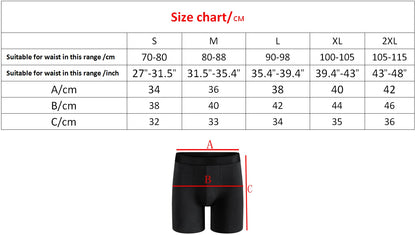 10-Pack Men’s Cotton Mid-Long Boxer Shorts – Comfortable & Breathable Underwear for Men