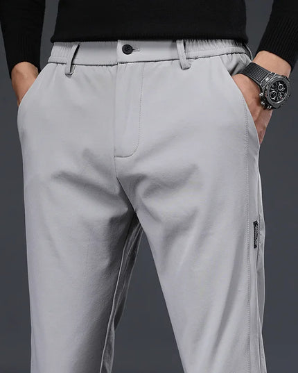 Men's High-Quality Elastic Breathable Trousers - Various Colors