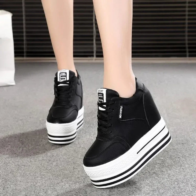 Women's Chunky Heel Sneakers
