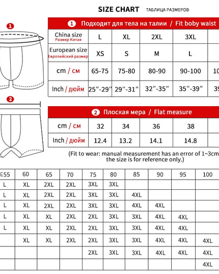 3-Pack Men's 100% Cotton Comfortable Fitted Boxers - Soft Close-Fitting Underwear