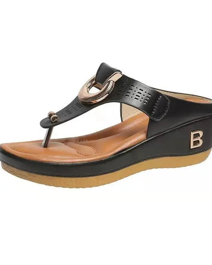 Women's  Non-Slip Platform Wedge Sandals - Various Colors