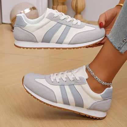 Women's Lightweight Breathable Lace-Up Sneakers