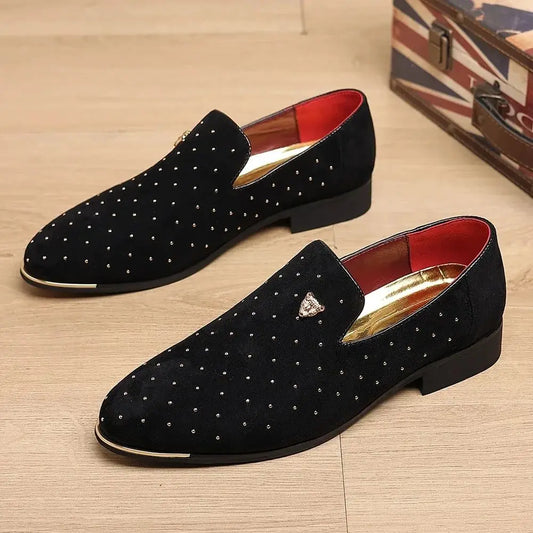 Men's Stylish Luxury Faux Suede Shoes