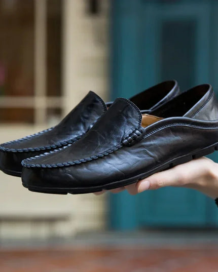 Men's Faux Leather Loafer