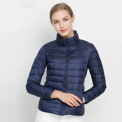 Women's Warm Slim Fit Zipper Jacket