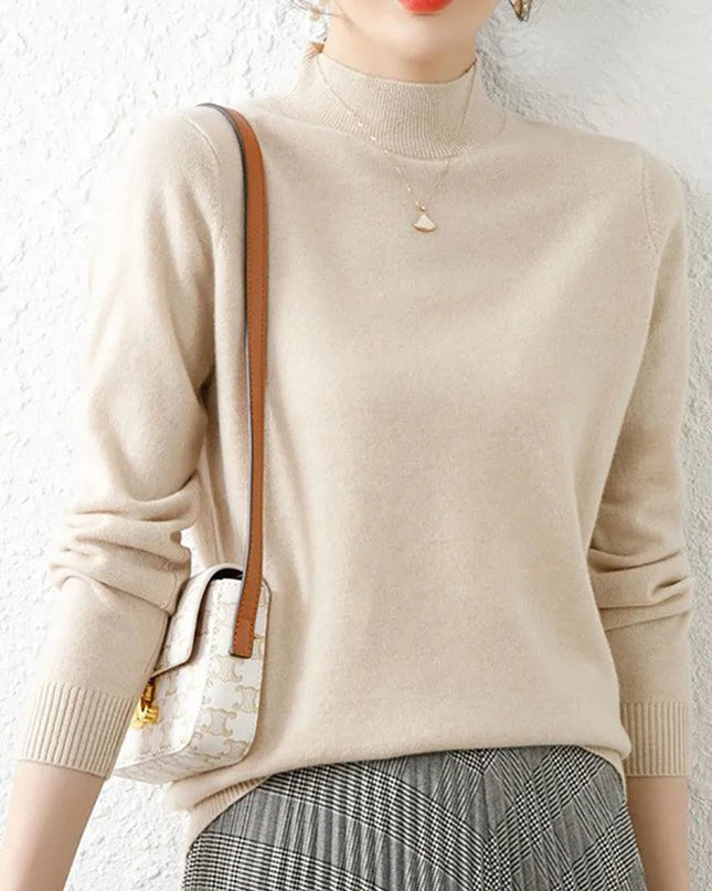 Women's Slim Fit Turtleneck Sweater