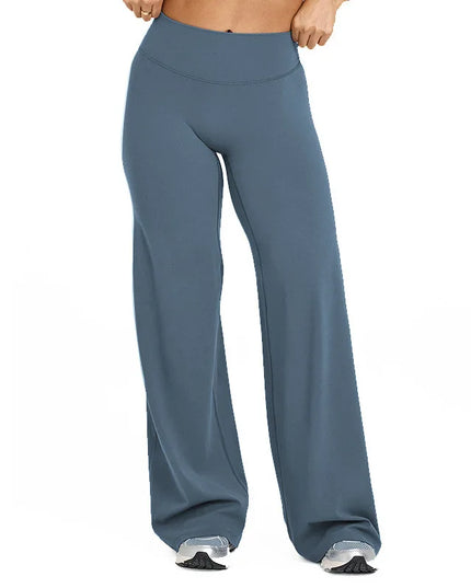 Women’s Flared Pants, Straight-Leg, Loose Fit