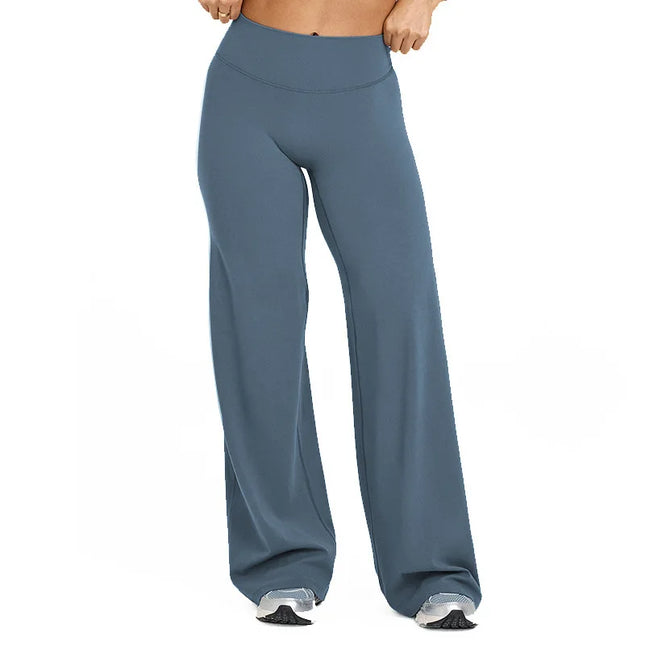 Women’s Flared Pants, Straight-Leg, Loose Fit