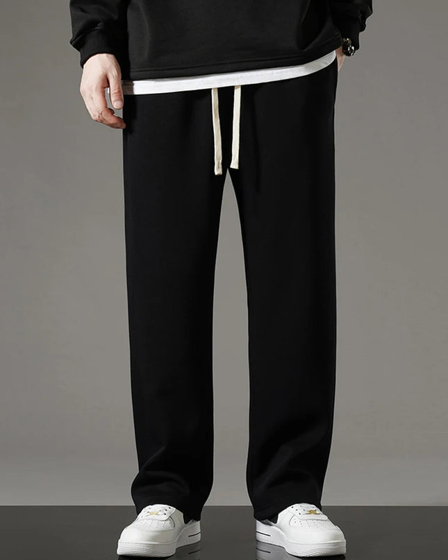 Men's Loose Fit Jogger Sweatpants with Drawstring