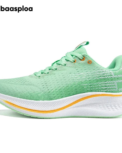 Baasploa Men's Running Shoes - Lightweight Mesh Sneakers with Carbon Plate for Enhanced Performance