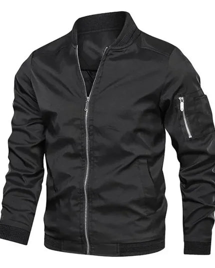 Men's Casual Slim Fit Bomber Jacket