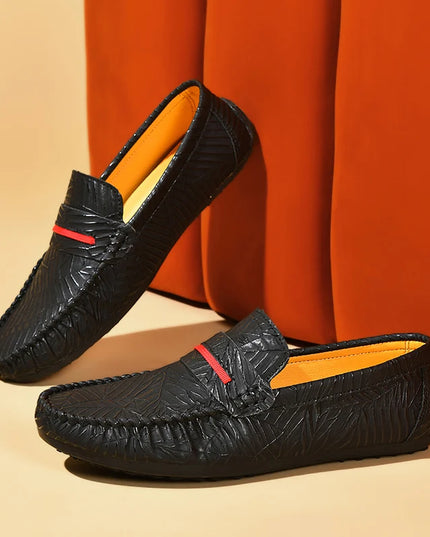 Men's PU Leather Casual Slip-On Loafers