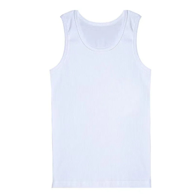 Men's Cotton Breathable Ribbed Vest
