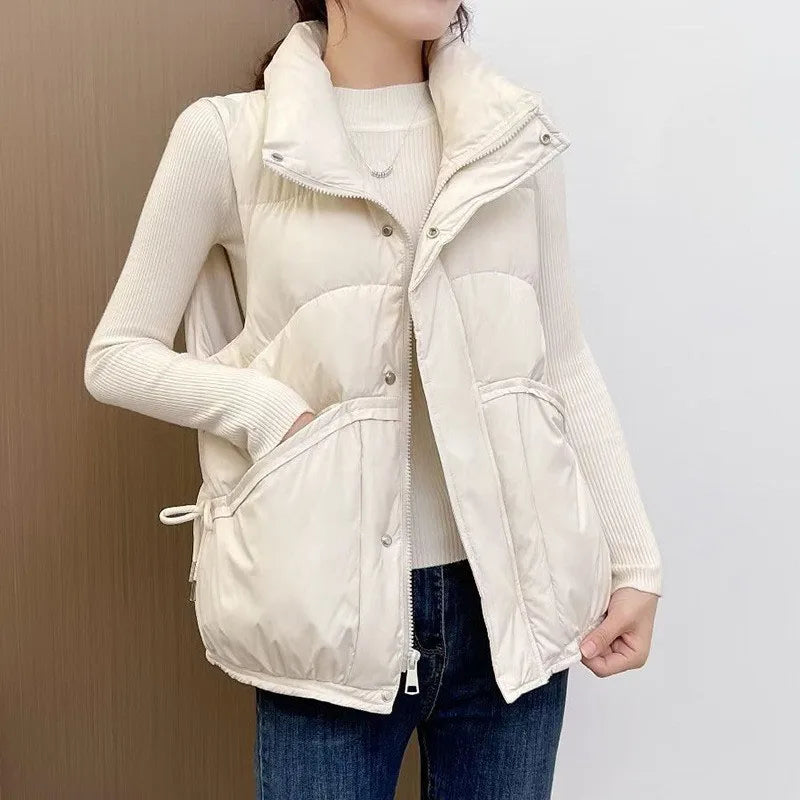 Women's Waistcoat Vest - Versatile & Warm Women's Jacket