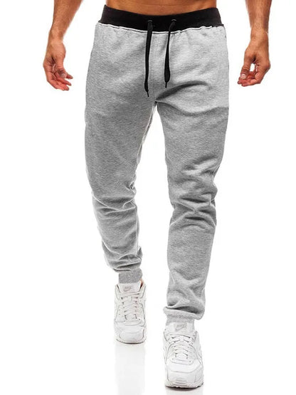 Men's Casual Fitness Joggers - Slim Fit Tracksuit - Various Colors