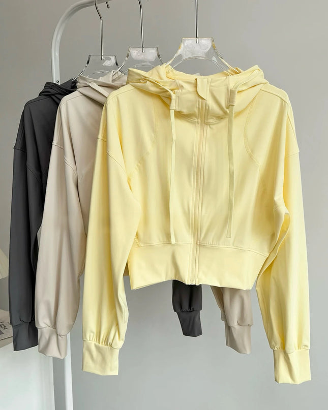 Women's Lightweight Hooded Running Jacket