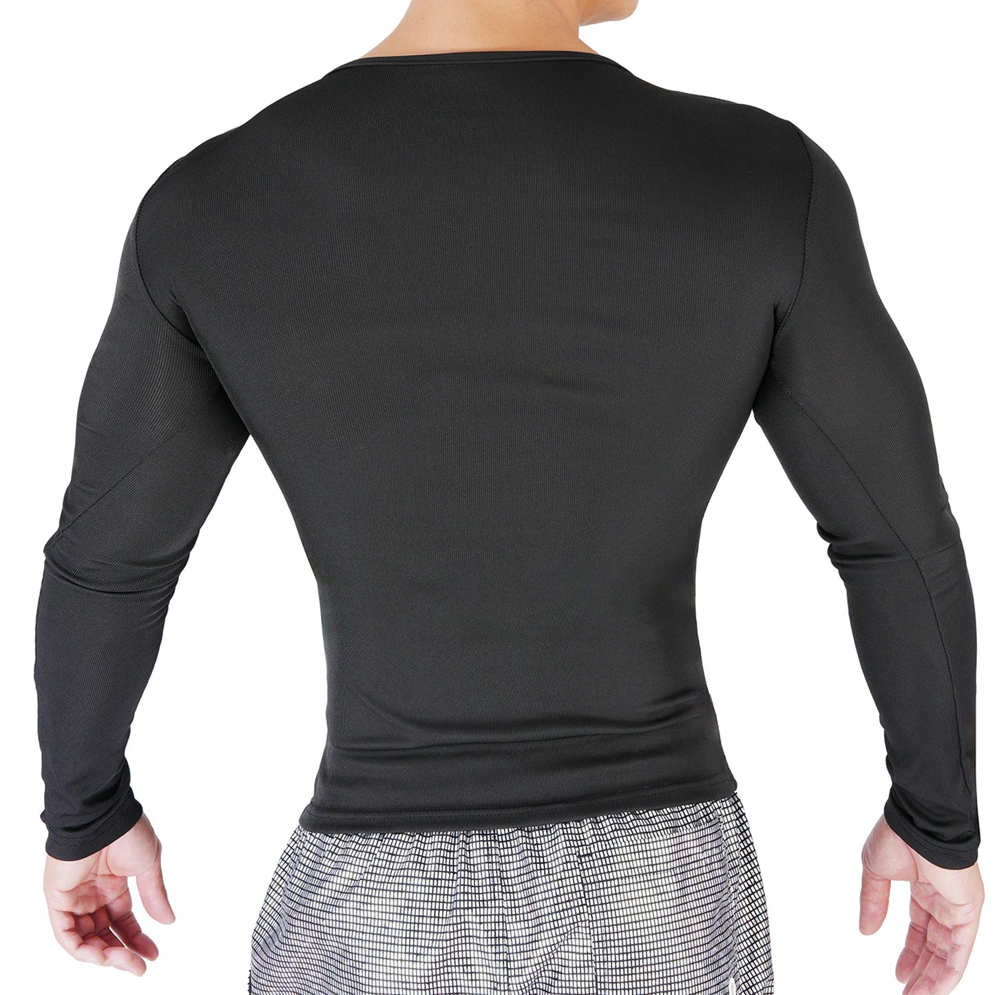 Men's Transparent Jesus Cross Long Sleeve Casual Sweater